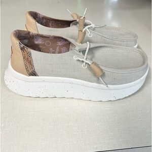 Hey Dude platform shoes